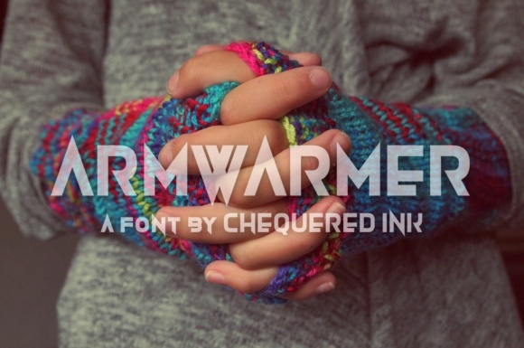 Armwarmer: A Sharp Modern Gothic Font for Bold Branding