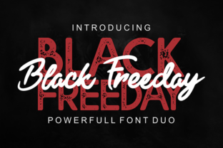 Black Freeday: A Bold Display Font for Modern Editorial Design