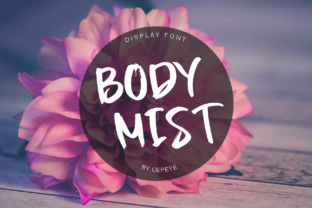 Body Mist: The Versatile Brush Font for Editorial Design