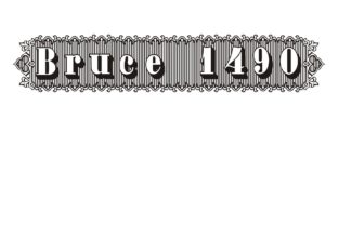 Bruce 1490: A Rare Display Font for Editorial Design