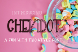 Chekidot: The Ultimate Free Display Font for Fun Designs
