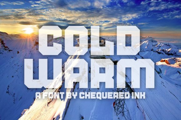 Cold Warm: The Bold Techno Typeface for High-Impact Digital Campaigns