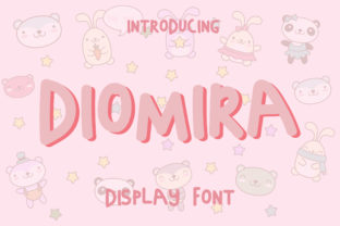 Diomira: The Sweet Hand-Drawn Font for Bold Campaigns