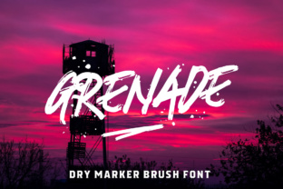 Grenade Display Font for Bold Web Headlines