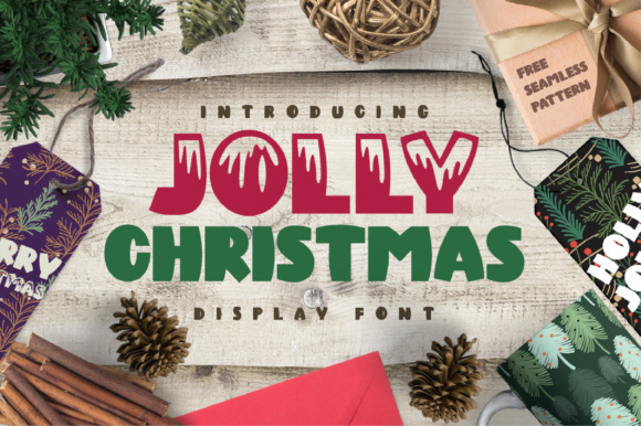 Jolly Christmas Typeface Review for Holiday Branding