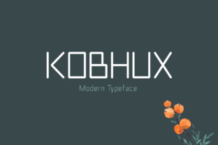 Kobhux: The Modern Display Font for Bold Designs