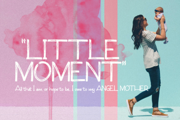 Little Moment Typeface for Polished Small Business Branding