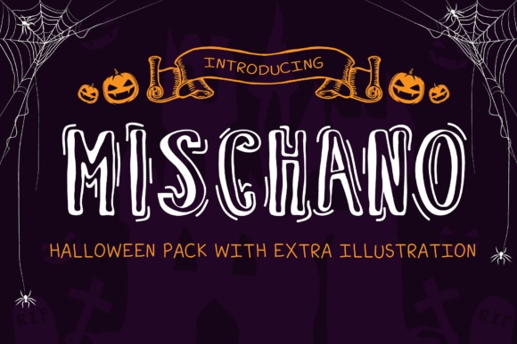 Mischano: The Spooky Display Font for High-Impact Halloween Campaigns