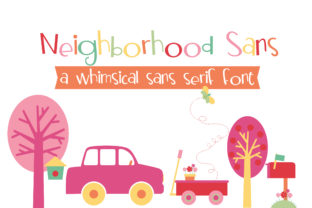 Neighborhood Sans: The Whimsical Display Typeface for Modern Campaigns