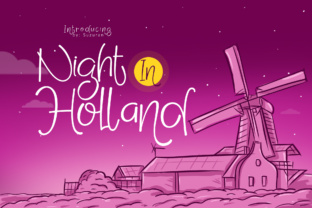 Night in Holland: The Playful Typeface for Scroll-Stopping Campaigns