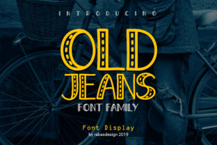 Old Jeans: The Display Typeface That Makes Campaigns Stand Out