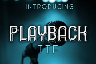 Playback: The 3D Retro Font for Scroll-Stopping Campaigns