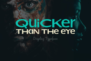 Quicker Than the Eye: A Bold Display Typeface for Digital Impact