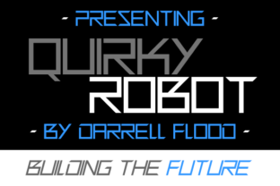 Quirky Robot: The Futuristic Typeface for Modern Editorial Design