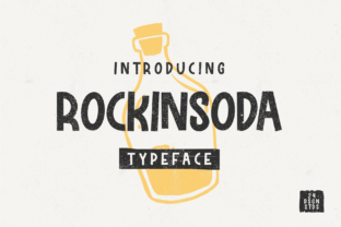 Rockinsoda: The Handwritten Display Font for Memorable Branding