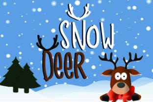 Snow Deer: The Ultimate Display Font for Winter Campaigns