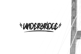 Underbridge: A Wild Display Font for High-Energy Branding