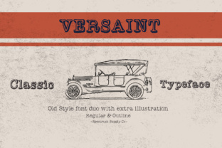 Versaint Display Font for Modern Web Design